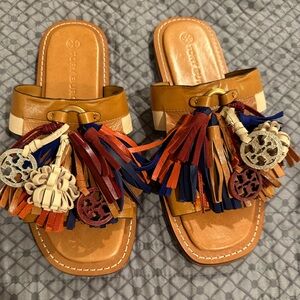 🌸🌸SOLD🌸🌸 Tory Burch Miller Tassel Slide